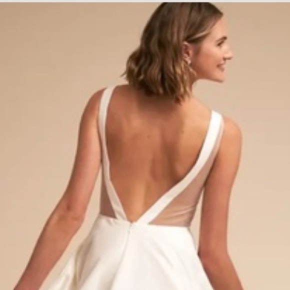 JENNY YOO OCTAVIA IVORY WEDDING GOWN - Picture 6 of 8